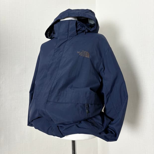 노스페이스 네이비 바람막이