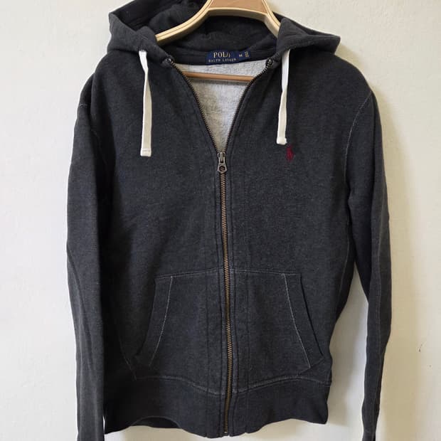 폴로집업 후드 안감 기모