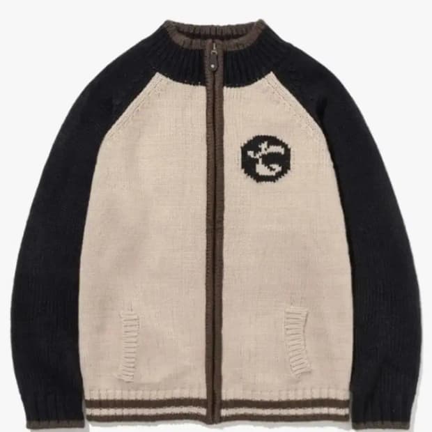 테켓 니트 집업 (우원재 착용)