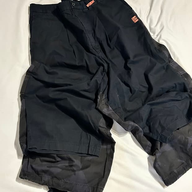 미하라 야스히로 8부 레이어드 바지