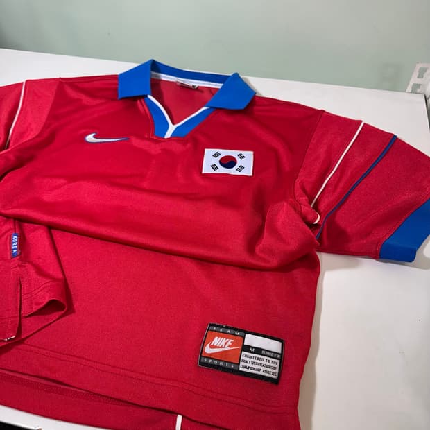 M 95 나이키 KFA 90‘s 한국국대 축구져지 축구레플리카