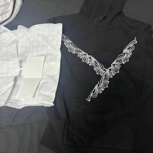 크롬하트 캐시미어 후드티