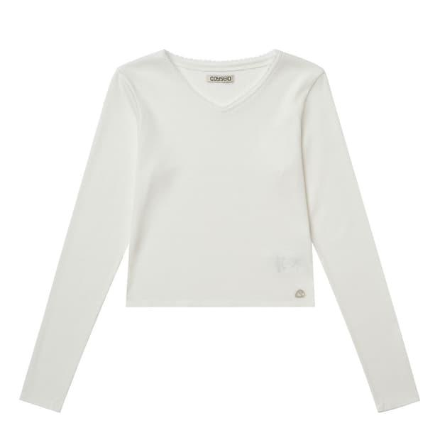 Coyseio lace waffle longsleeves