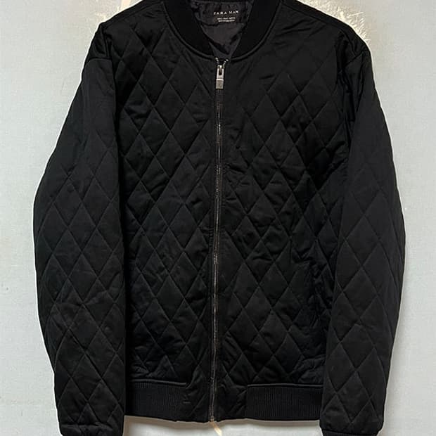 ZARA 자라 남자 퀼팅점퍼 누빔 봄버 추동 캐주얼 L 100