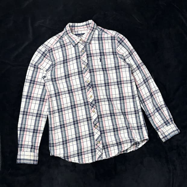 일본빈티지 east boy 체크셔츠