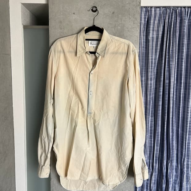 Maison Margiela 마르지엘라 dyed shirt 셔츠