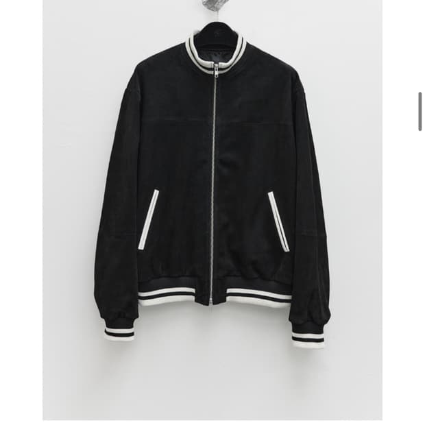 스웨이드 트랙 자켓 유스 m