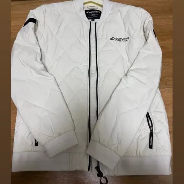 디스커버리 퀼팅 봄버 아이보리 