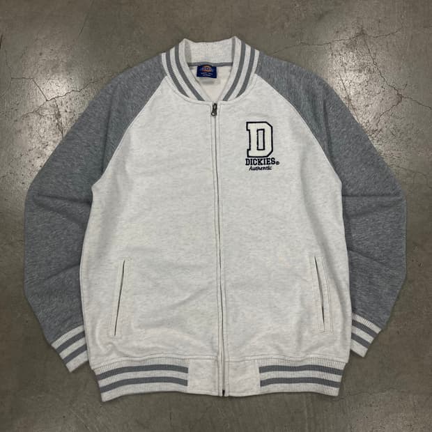 디키즈 믹스 컬러 스몰 로고 코튼 집업