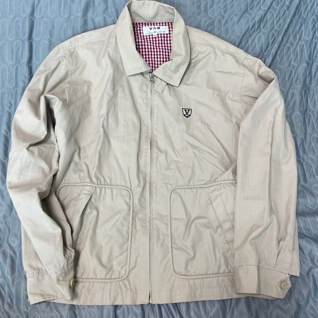 [XL] 반자켓 드리즐러 자켓 베이지 van jacket