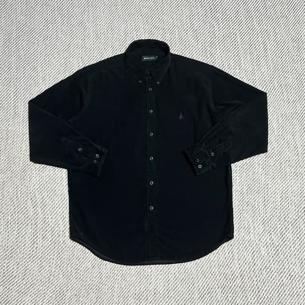 [XXL] Beanpole 빈폴 코듀로이 블랙 셔츠