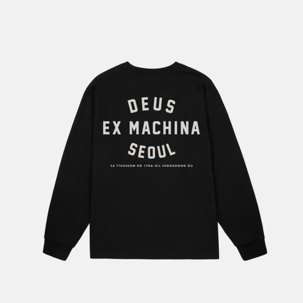 데우스 롱슬리브 블랙 m 