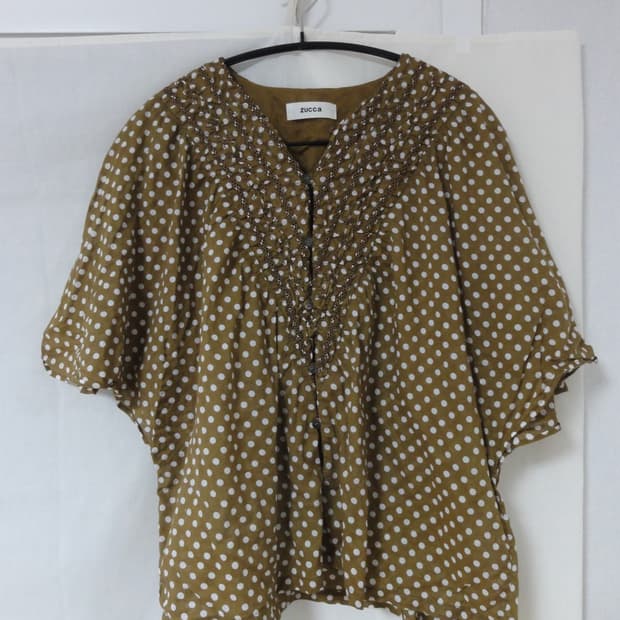 ZUCCA Polka Dot Shirt
