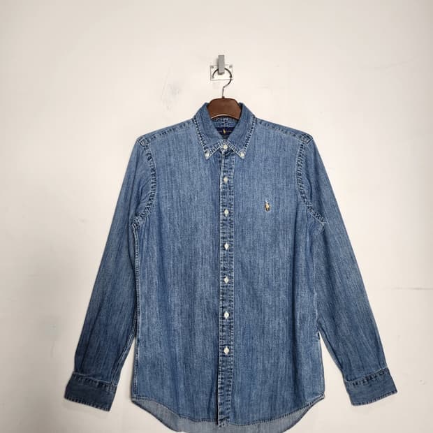 S 폴로 랄프로렌 클래식핏 데님 셔츠