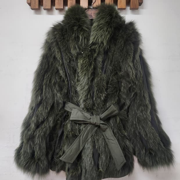 일본빈티지 사가폭스리버시블코트