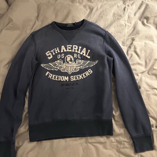 폴로 랄프로렌 RL 워싱 맨투맨 s