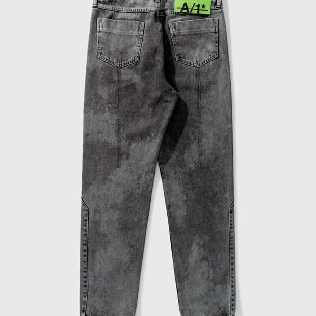 어콜드월 페이드 워시 데님 팬츠