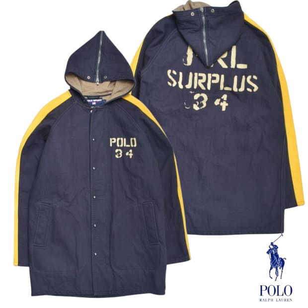 00s 두산 폴로 스포츠 PRL 아카이브  돕바 롱 자켓 L