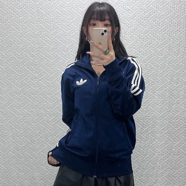 아디다스 올드스쿨 레트로 Y2K 파이어버드 져지 집업 95 C12707