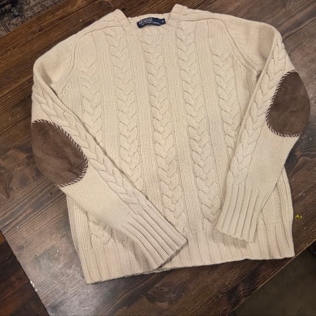 00'S 랄프로렌 케이블니트