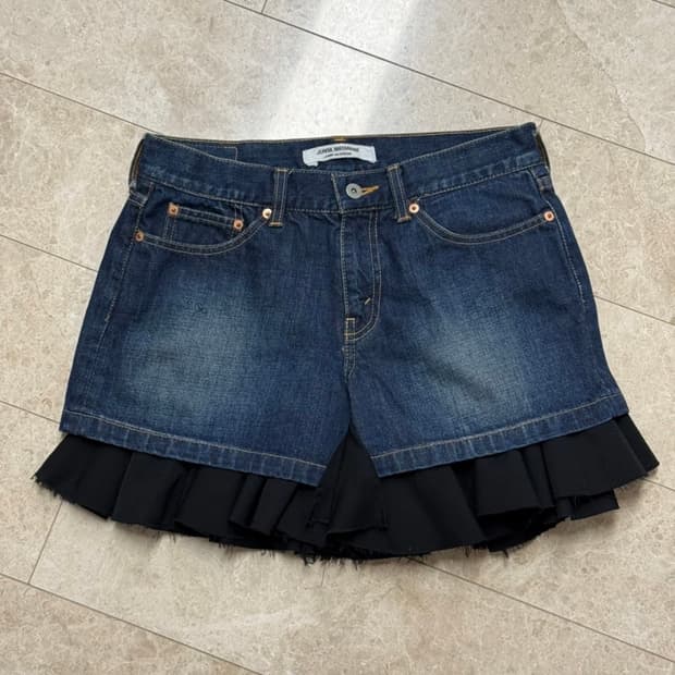 준야 와타나베 데님 스커트 S