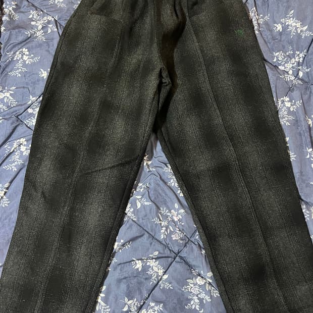 South2West8 남이서팔 C.S 벨티드 울 팬츠 버팔로체크 M사이즈