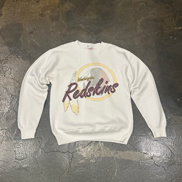 90s Hanes 헤인즈 Washington Redskins 스웻셔츠 M