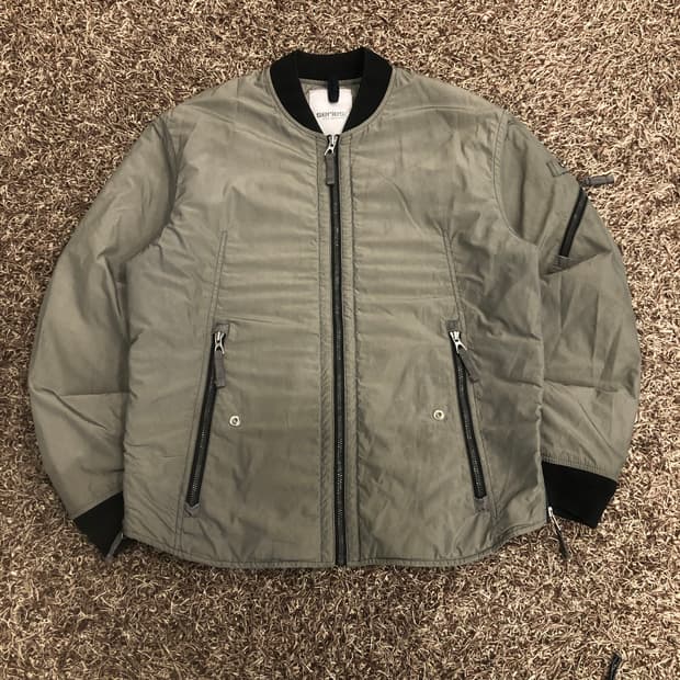 시리즈 블루종 봄버 자켓