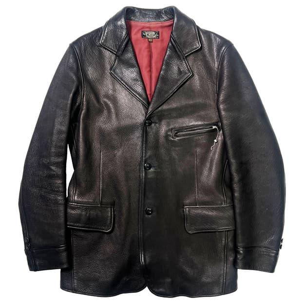 프리휠러스 "GUTHRIE" 디어스킨 레더 자켓 (40)