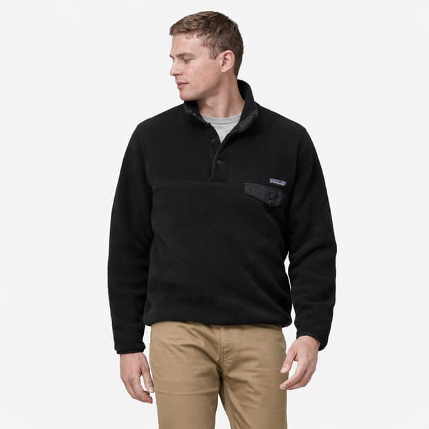 파타고니아 헤비웨이트 신칠라 풀오버 스웨터 블랙 M
