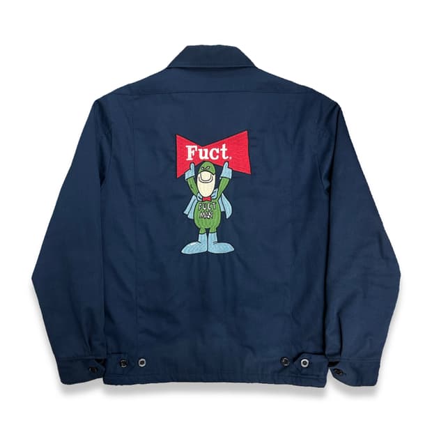 FUCT SSDD 'FUCTMAN' 드리즐러 자켓 M