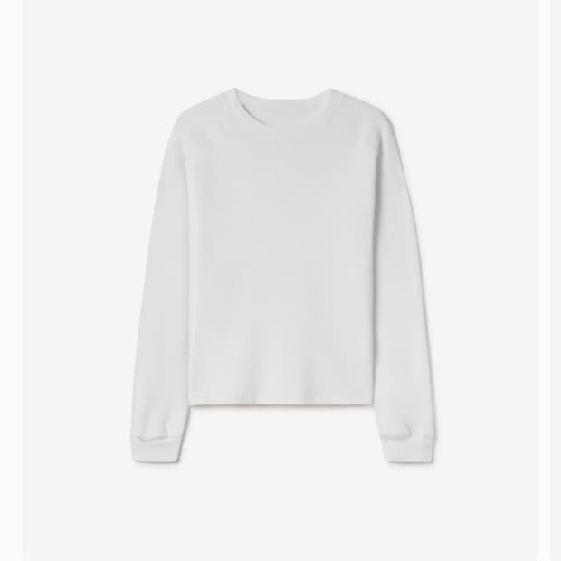 Velour garments 와플 써멀 롱슬리브 xs