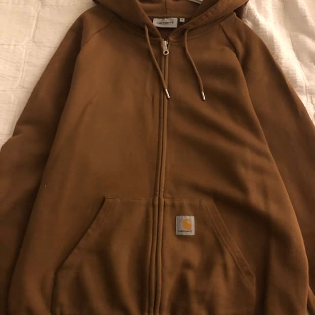 칼하트 브라운 후드집업 된장 엔시티 지성 손민수