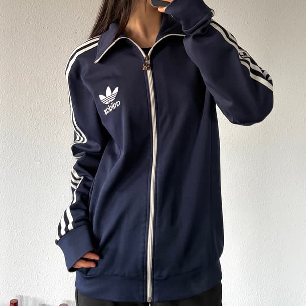 [L]아디다스 유로파 네이비 트랙탑 져지