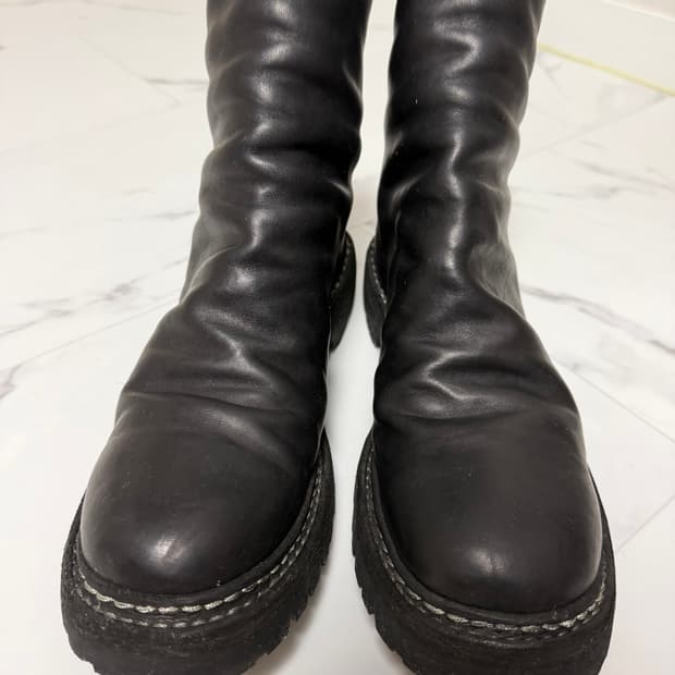 구이디 796v 백지퍼 부츠 44