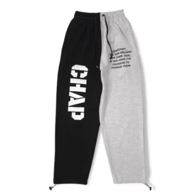 Chap chap 찹찹 반반 조거팬츠 바지