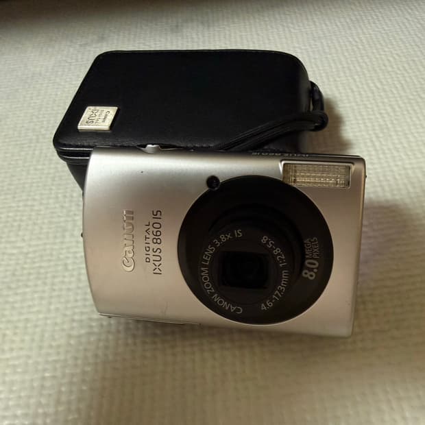 Ixus 860 is 익서스 860 디지털 카메라