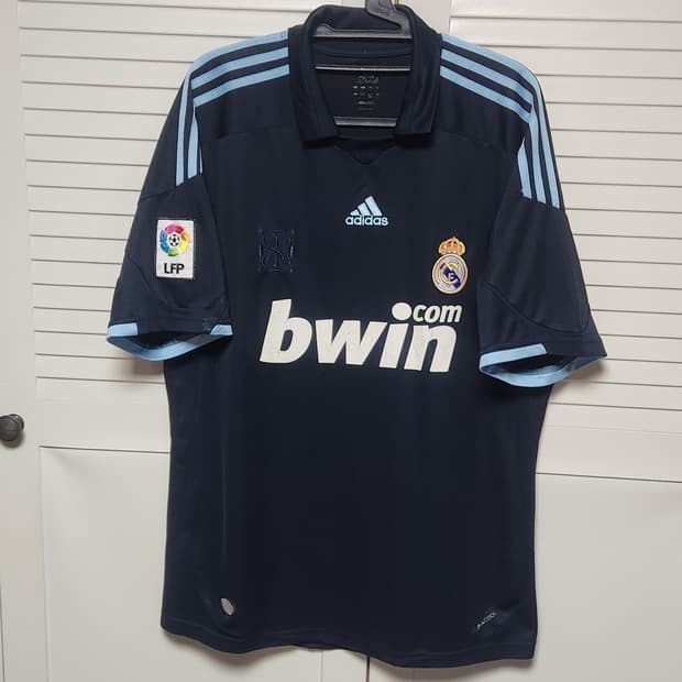 09-10 레알 마드리드 어웨이 No.9 호날두 아디다스 유니폼 반팔