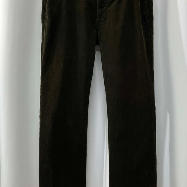 폴로 랄프로렌 코듀로이 올리브 트라우저 팬츠