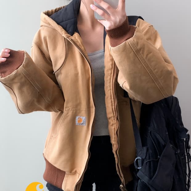 칼하트 j140 후드 자켓