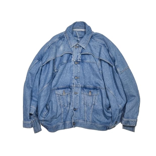 셰인올리버 X 디젤 - 18FW 레드택 에디션 데님 터보 자켓 - 인디고