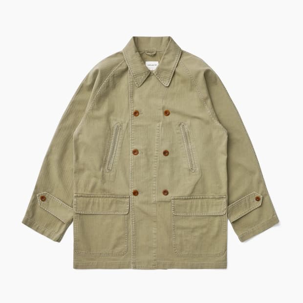 카키스 Double chore 코트