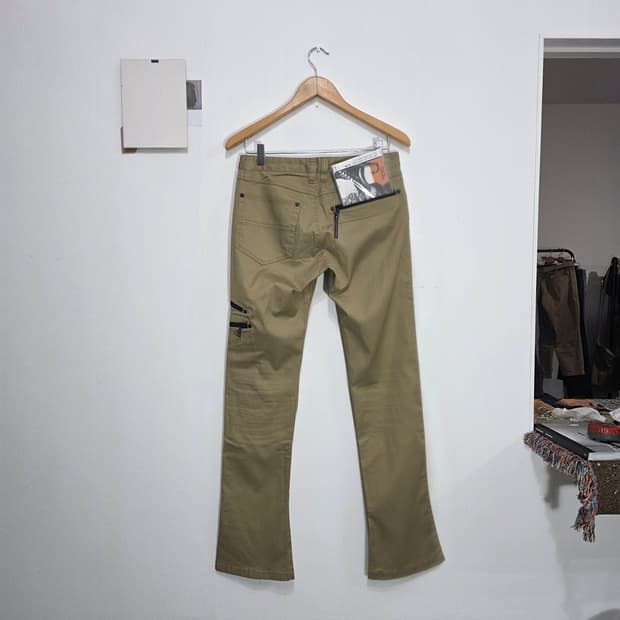 00s Katharine Hamnett london zip pants