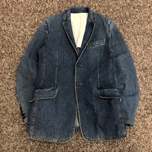 돌체앤가바나 데님 블레이저 자켓 