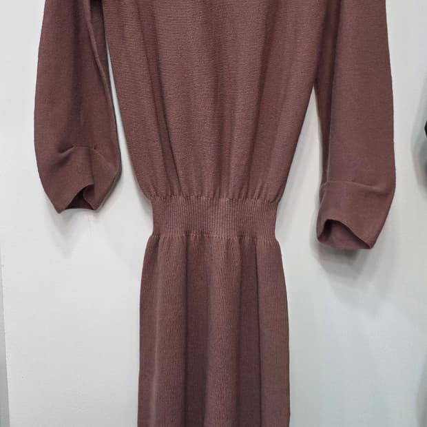 시스템 여성 니트 원피스