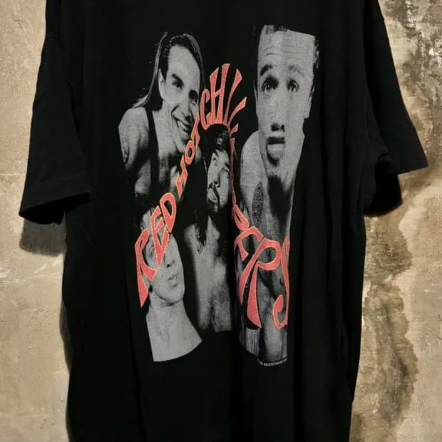 RHCP 빈티지밴드티