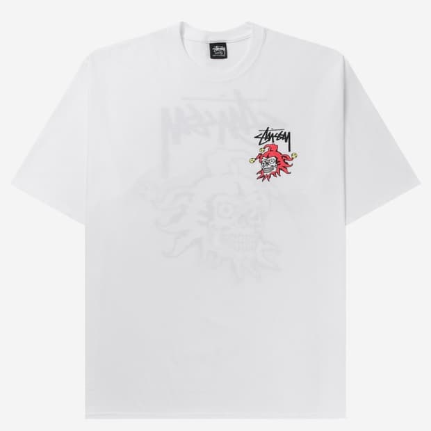 스투시 조커 티셔츠 화이트 