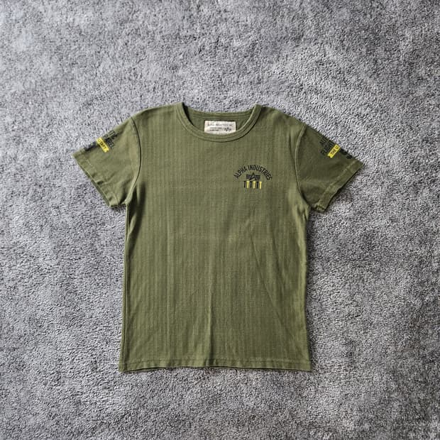 [무료배송] ALPHA INDUSTRIES 반팔 티셔츠