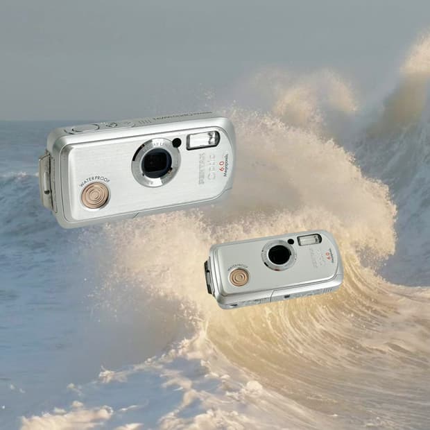 방수디카!) 펜탁스 옵티오 Wpi Optio 빈티지 디카