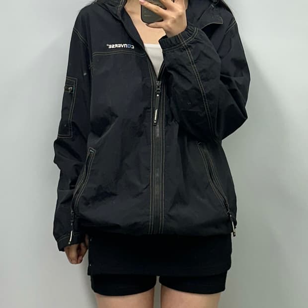 컨버스 y2k 와투케 블랙 바람막이